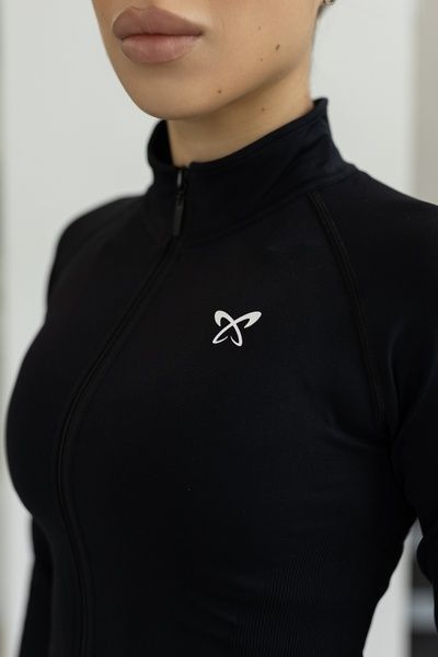 Кофта "Motion Zip", чорна KF1s фото