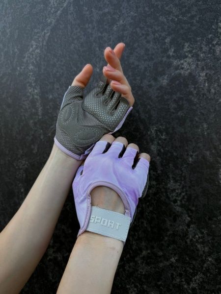 Рукавички "Air Fit", лавандовий AC6s фото